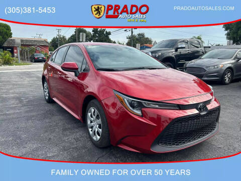 2020 Toyota Corolla for sale at Prado Auto Sales in Miami FL