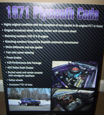 1971 Plymouth Cuda