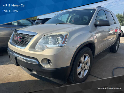 2011 GMC Acadia for sale at MR B Motor Co in Brownsville TX