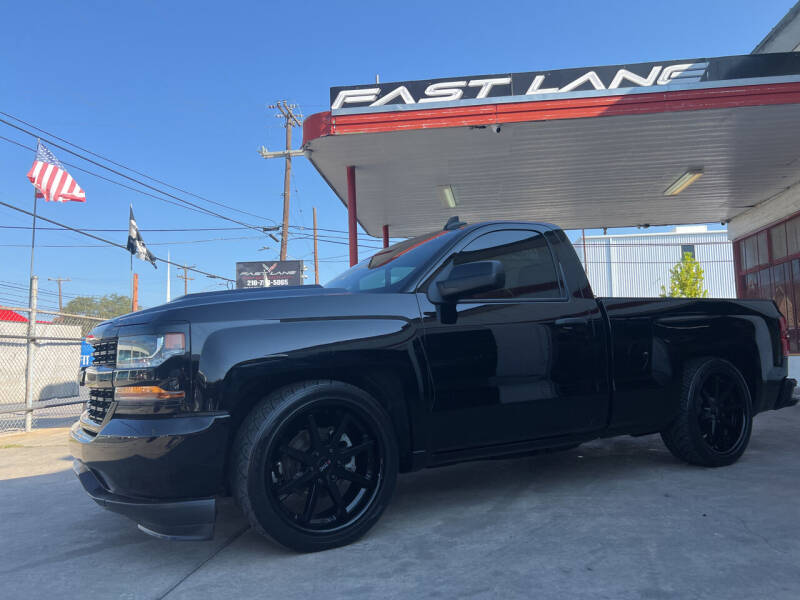 2017 Chevrolet Silverado 1500 for sale at FAST LANE AUTO SALES in San Antonio TX