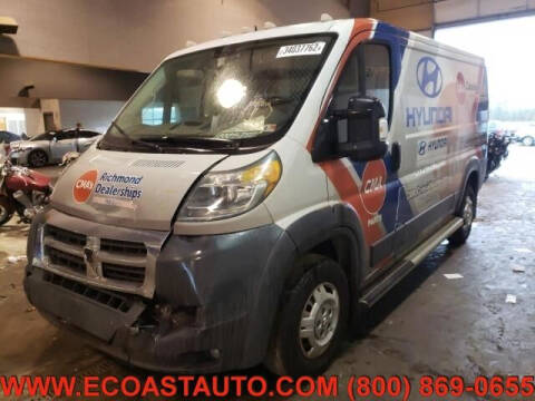 2016 RAM ProMaster for sale at East Coast Auto Source Inc. in Bedford VA