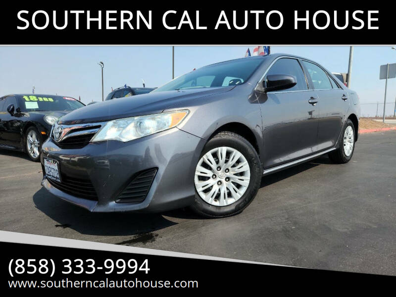 2013 Toyota Camry for sale at SOUTHERN CAL AUTO HOUSE in San Diego CA