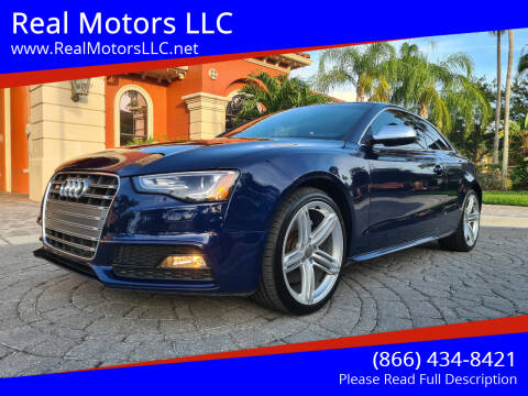 2014 Audi S5 for sale at Real Motors LLC in Clearwater FL