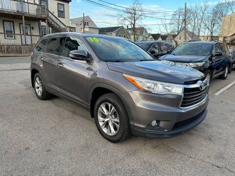 2015 Toyota Highlander for sale at Tonny's Auto Sales Inc. in Brockton MA