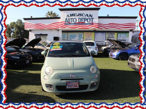 2012 FIAT 500 for sale at MERCED AUTO WORLD in Merced CA