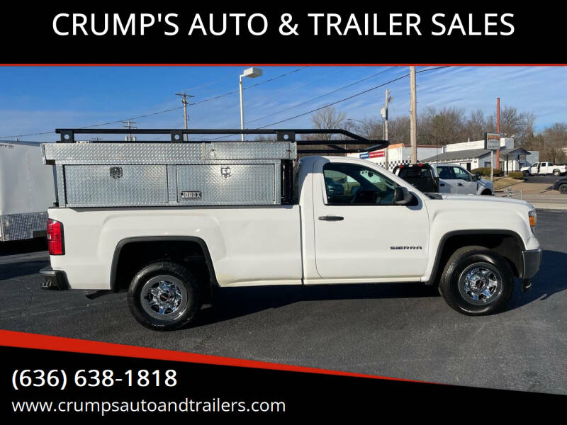 2015 GMC Sierra 1500 for sale at CRUMP'S AUTO & TRAILER SALES in Crystal City MO