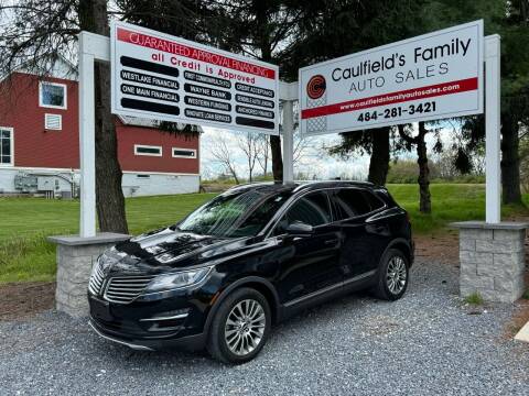 2017 Lincoln MKC for sale at Caulfields Family Auto Sales in Bath PA