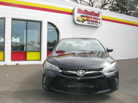 2015 Toyota Camry for sale at Unlimited Auto Sales & Detailing, LLC in Windsor Locks CT