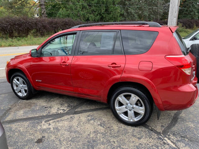 2008 Toyota RAV4 for sale at Chuckie Bizzarro's Fleetwing Auto in Erie, PA