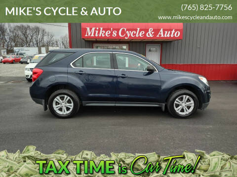2015 Chevrolet Equinox for sale at MIKE'S CYCLE & AUTO in Connersville IN