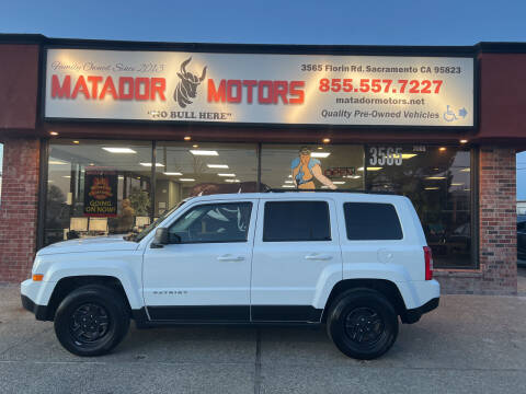 2016 Jeep Patriot for sale at Matador Motors in Sacramento CA
