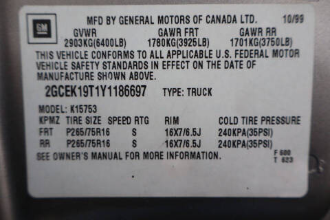 2000 Chevrolet Silverado 1500