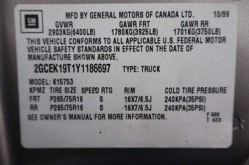 2000 Chevrolet Silverado 1500