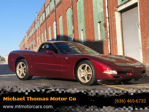 2003 Chevrolet Corvette for sale at Michael Thomas Motor Co in Saint Charles MO