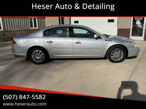 2009 Buick Lucerne for sale at Heser Auto & Detailing in Jackson MN