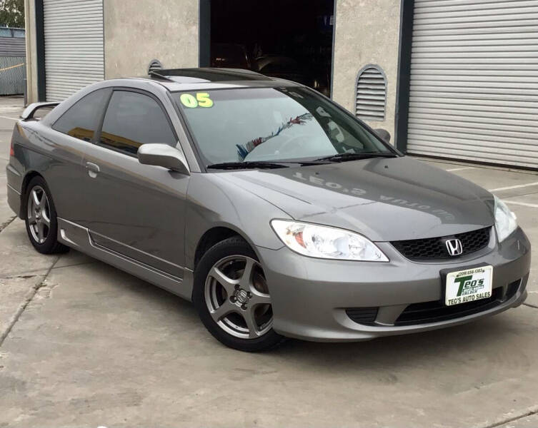 2005 Honda Civic for sale at Teo's Auto Sales in Turlock CA