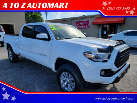 2017 Toyota Tacoma for sale at A TO Z  AUTOMART in West Palm Beach FL