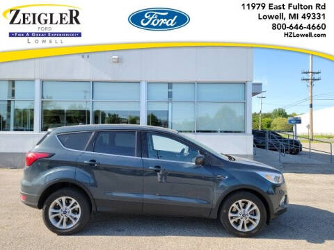 2019 Ford Escape for sale at Zeigler Ford of Plainwell- Jeff Bishop - Zeigler Ford of Lowell in Lowell MI