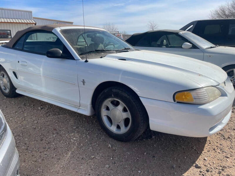 1997 Ford Mustang for sale at BENHAM AUTO INC in Lubbock TX