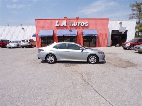 2021 Toyota Camry for sale at L A AUTOS in Omaha NE