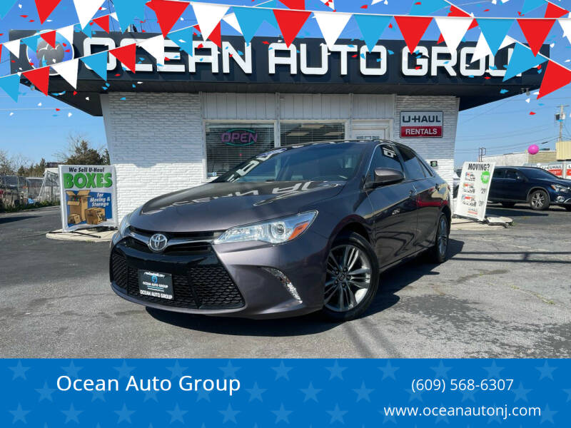 2015 Toyota Camry for sale at Ocean Auto Group in Pleasantville NJ