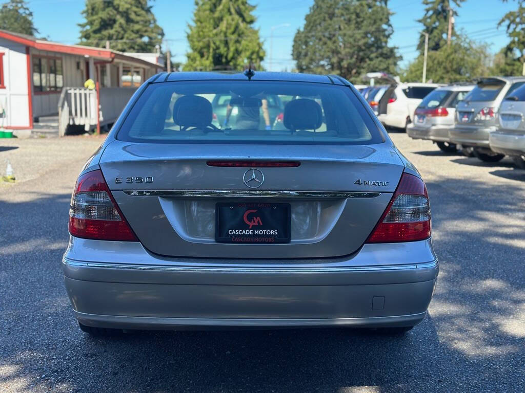 2007 Mercedes-Benz E-Class for sale at Cascade Motors in Olympia, WA