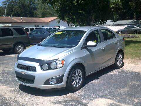 2013 Chevrolet Sonic for sale at LAKESIDE MOTORS LLC in Houghton Lake MI