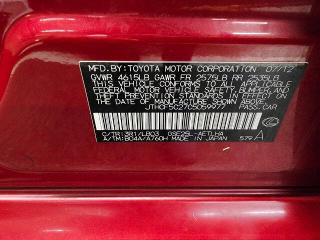 Red 2012 Lexus IS 250 Base AWD 4dr Sedan 49