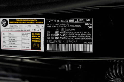 2017 Mercedes-Benz C-Class AMG C 43