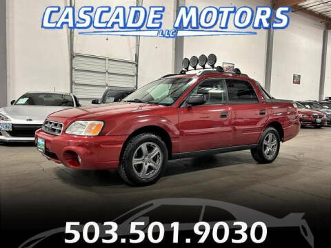2005 Subaru Baja for sale at Cascade Motors in Portland OR