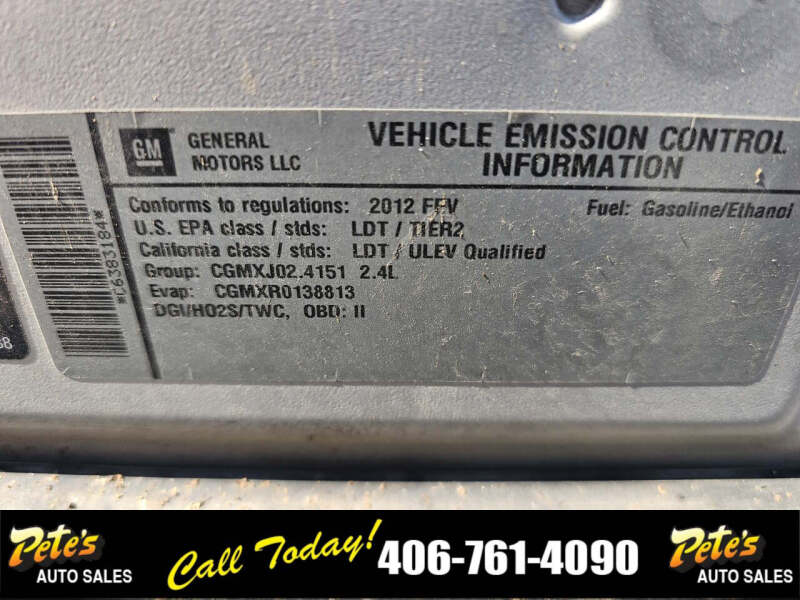 2012 GMC Terrain SLE-2