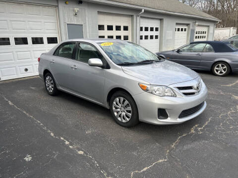 2012 Toyota Corolla for sale at Wilson Motor Car Company in Moosup CT