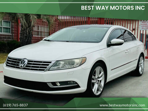 2013 Volkswagen CC for sale at BEST WAY MOTORS INC in San Diego CA