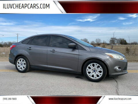 2012 Ford Focus for sale at ILUVCHEAPCARS.COM in Tulsa OK