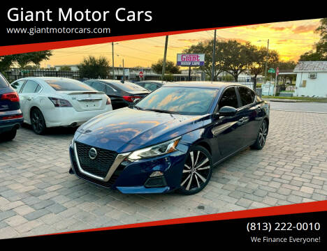 2020 Nissan Altima for sale at Giant Motor Cars in Tampa FL
