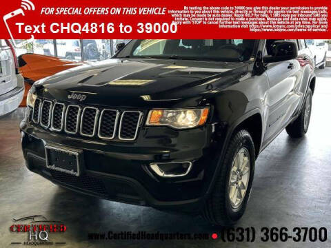 2019 Jeep Grand Cherokee for sale at CERTIFIED HEADQUARTERS in Saint James NY
