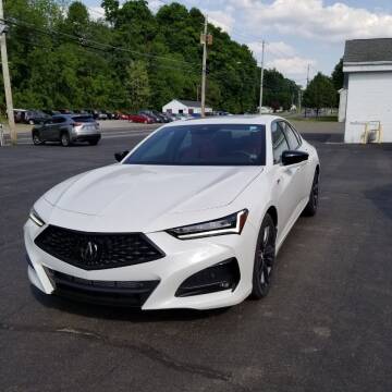 2022 Acura TLX for sale at DANSVILLE AUTO MART INC in Dansville NY