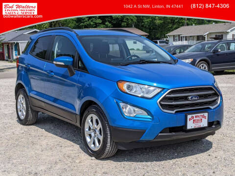 2019 Ford EcoSport for sale at Bob Walters Linton Motors in Linton IN