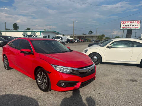 2016 Honda Civic for sale at Jamrock Auto Sales of Panama City in Panama City FL