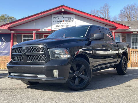 2017 RAM 1500 for sale at Peach State Motors Inc in Acworth GA