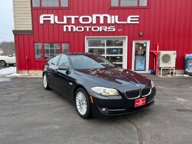 2013 BMW 5 Series for sale at AUTOMILE MOTORS in Saco ME