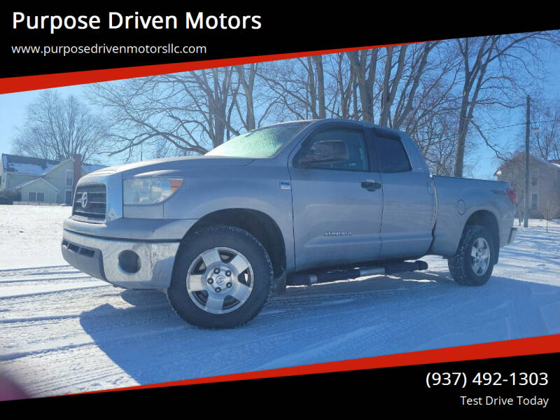 2007 Toyota Tundra for sale at Purpose Driven Motors in Sidney OH