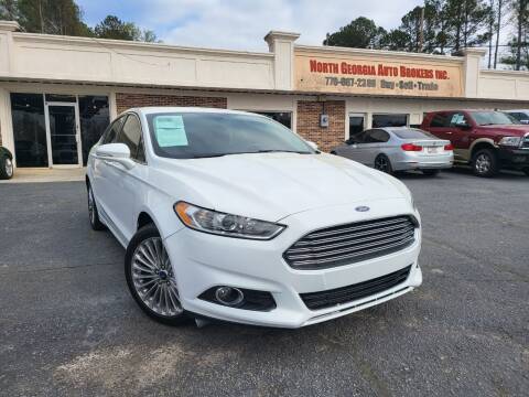 2014 Ford Fusion for sale at North Georgia Auto Brokers in Snellville GA