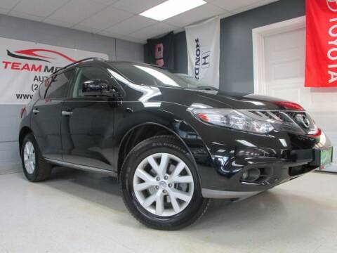 2012 Nissan Murano for sale at TEAM MOTORS LLC in East Dundee IL