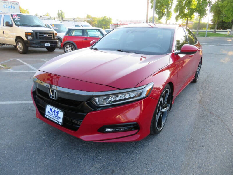2018 Honda Accord for sale at KAS Auto Sales in Sacramento CA
