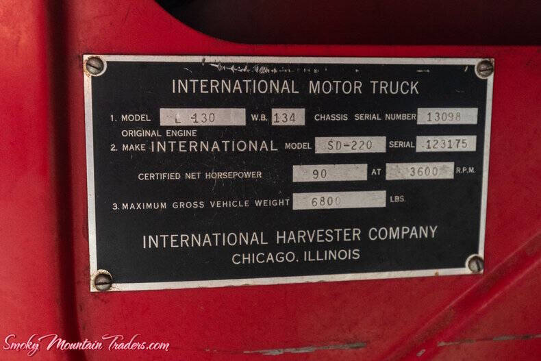 1951 International L-130