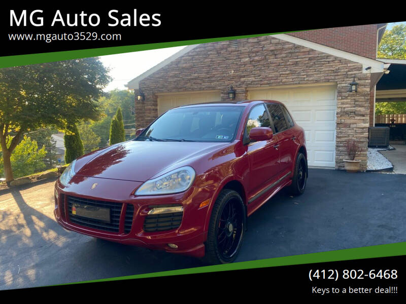 2008 Porsche Cayenne for sale at MG Auto Sales in Pittsburgh PA