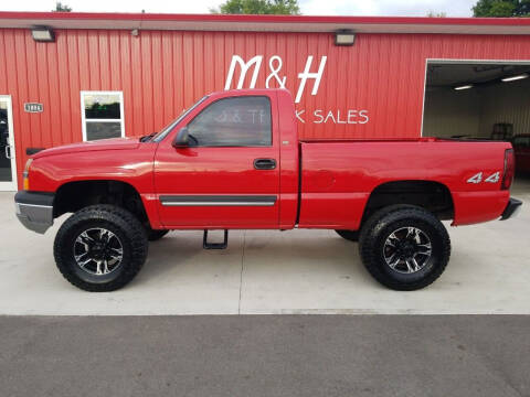 2003 Chevrolet Silverado 1500 for sale at M & H Auto & Truck Sales Inc. in Marion IN