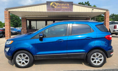 2018 Ford EcoSport for sale at Ponca Auto World in Ponca City OK