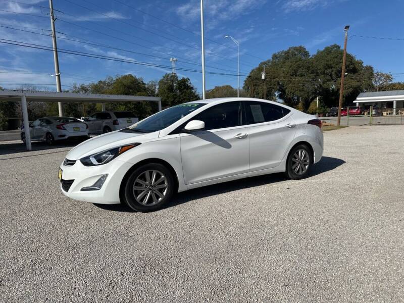 2014 Hyundai Elantra for sale at Bostick's Auto & Truck Sales LLC in Brownwood TX